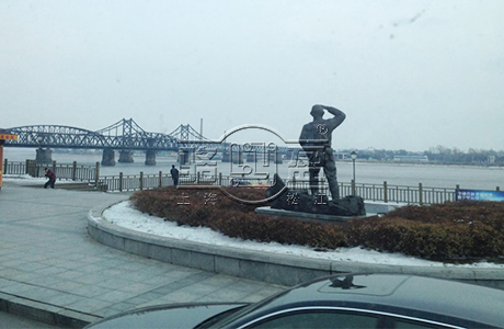 遼寧丹東市三灣電站項目現(xiàn)場